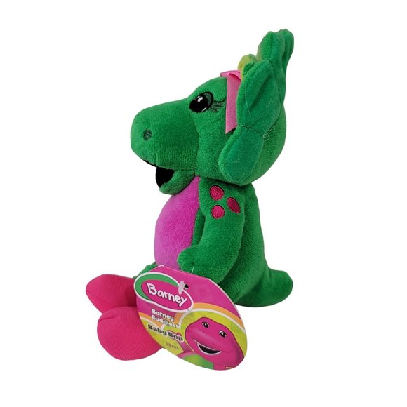 Fisher Price NWT Plush Baby Bop 8” Dinosaur Barney 2017 Stuffed Animal Toy - Picture 2 of 7